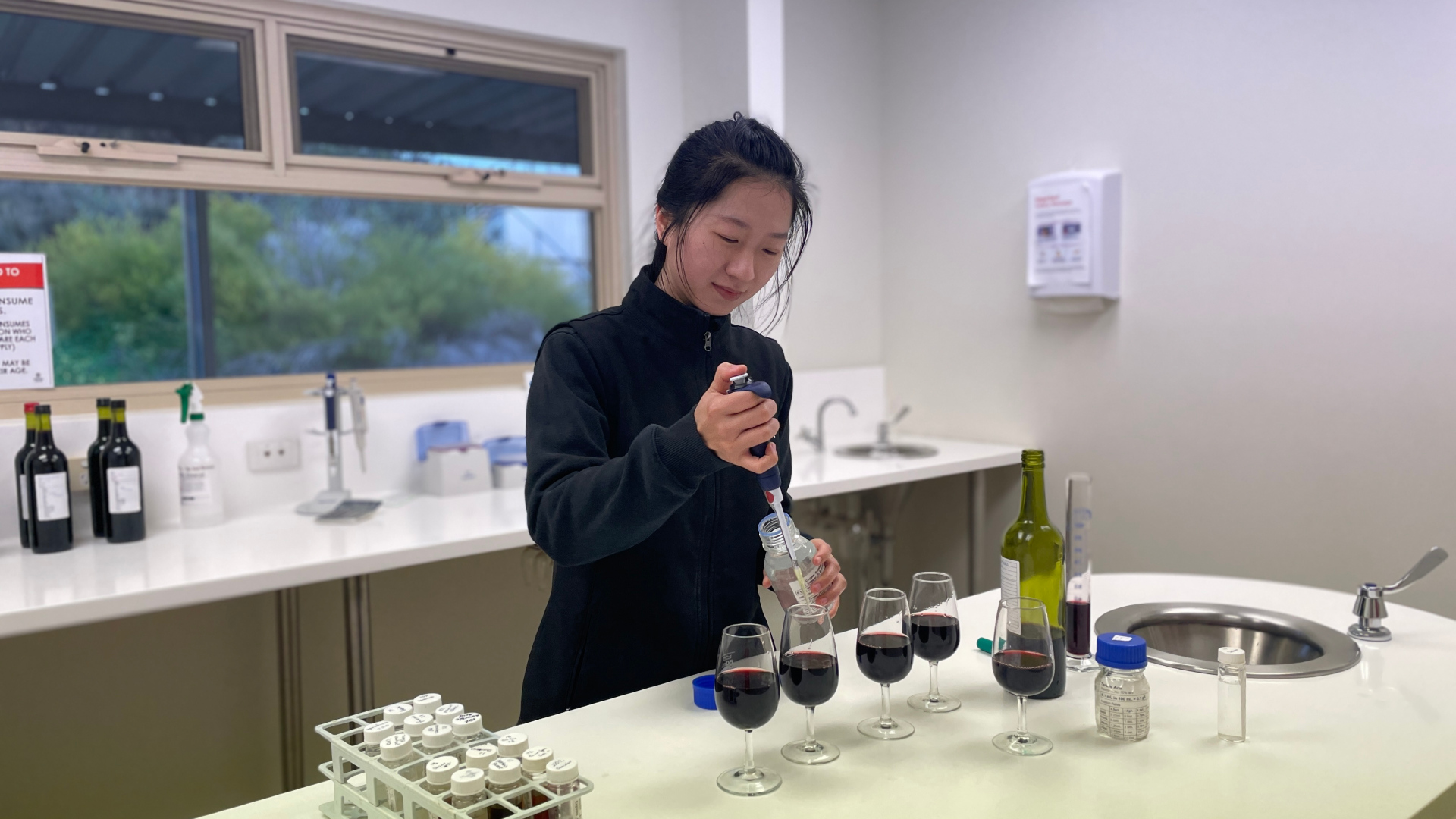 Michelle Li, Winemaker at Knappstein Wines